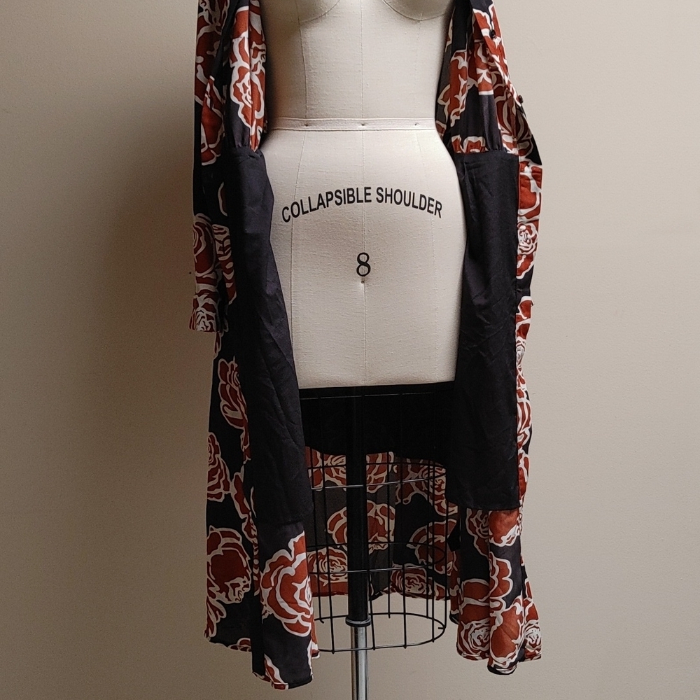 Who What Wear Bold Floral Print Dress S - Picture 9 of 11